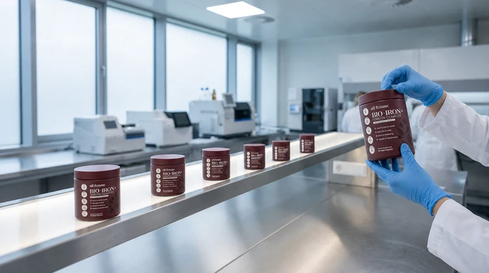 Iron bisglycinate capsules