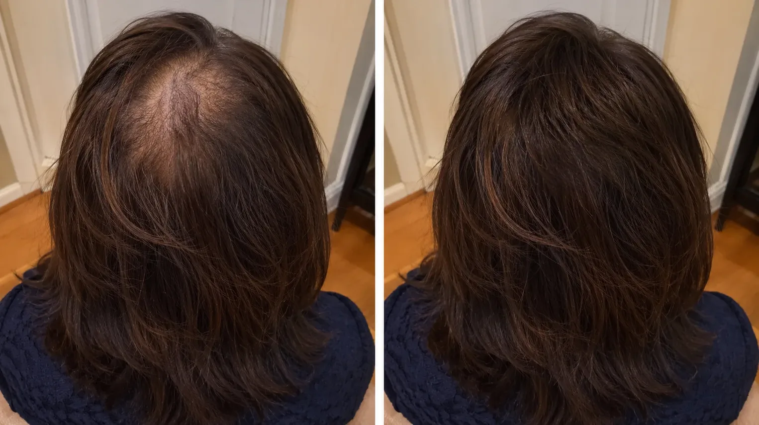 Before and after 3 months on Bio-Iron+