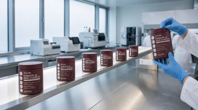 Iron bisglycinate capsules
