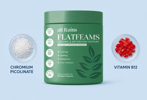 Chromium picolinate and vitamin B12