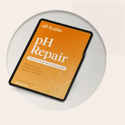 Vaginal pH repair for lasting freshness e-book