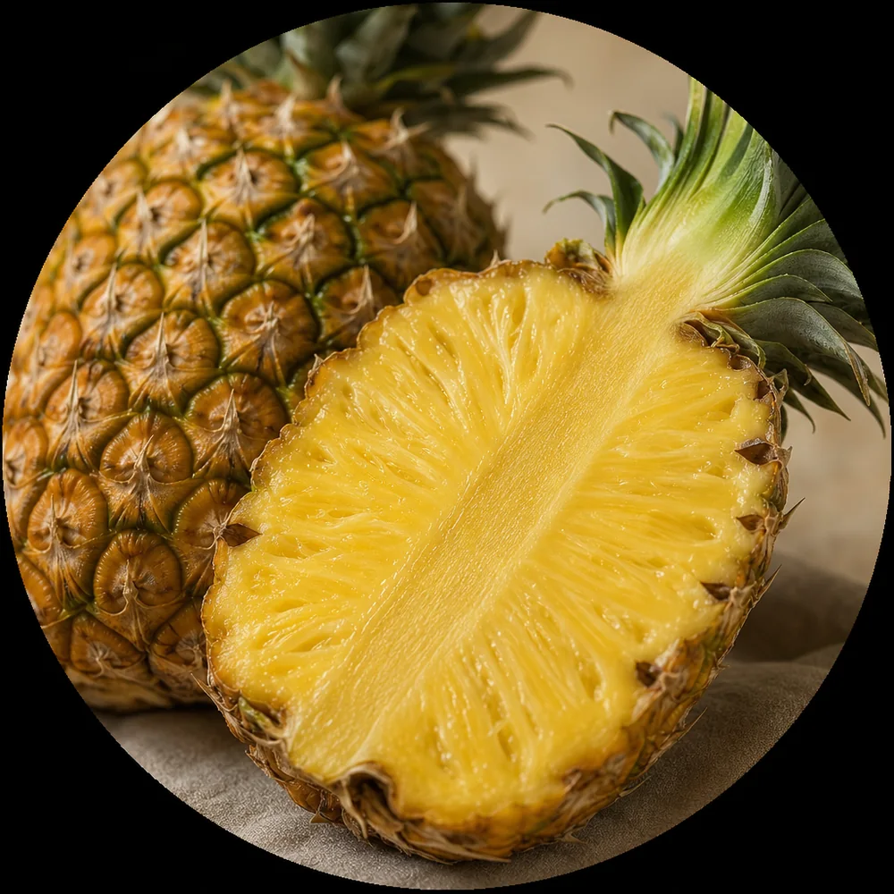 Hawaiian pineapple and bromelain