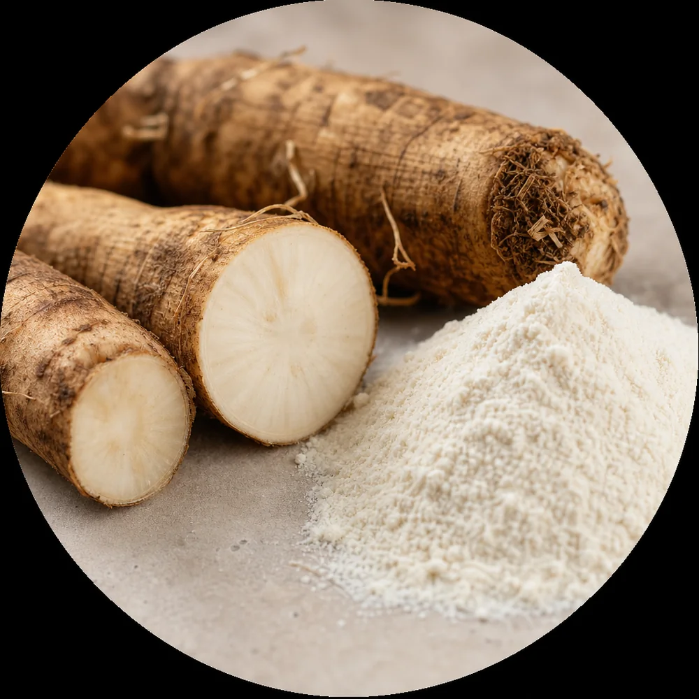 Chicory root and prebiotic inulin
