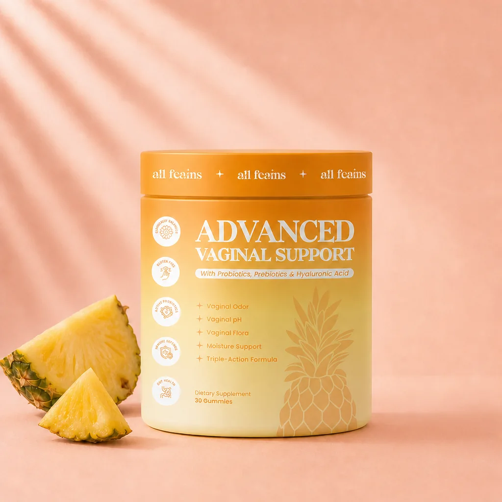 all feams Flora+ jar with fresh Hawaiian pineapple