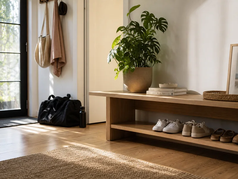Weeks 5 to 12, you stop checking: the gym bag back by the door