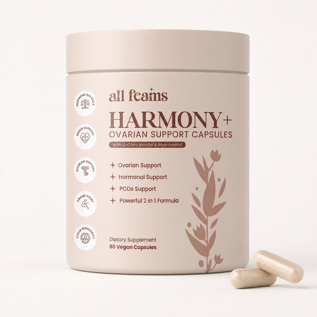 Harmony+ bottle, 60 vegan capsules