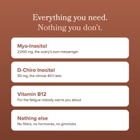 Myo-Inositol, D-Chiro Inositol and vitamin B12 inside Harmony+