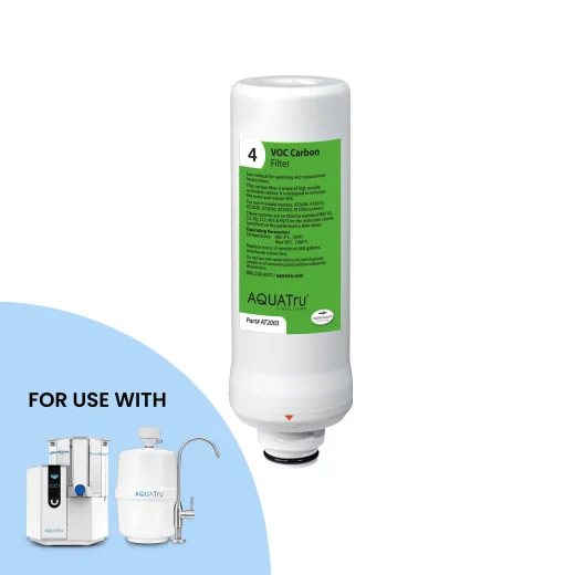 AquaTru Classic VOC carbon filter cartridge