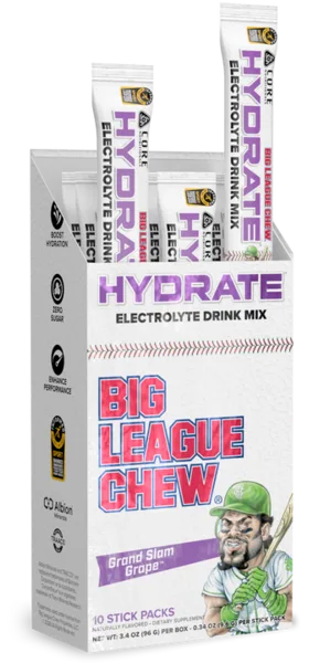 Grand Slam Grape stick pack box