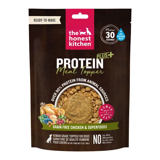 Protein Plus dehydrated topper pouch