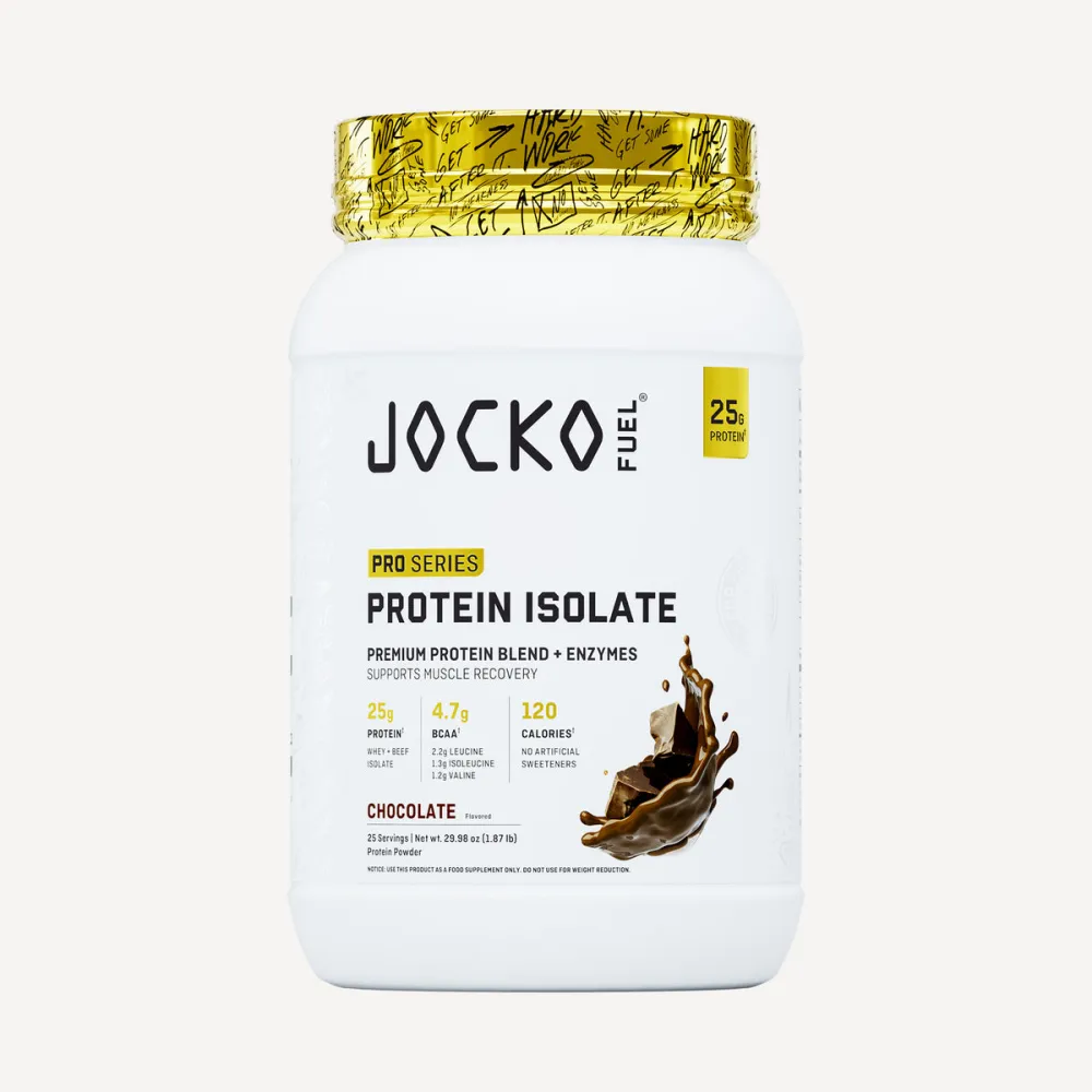 Jocko Fuel Pro Series protein isolate tub