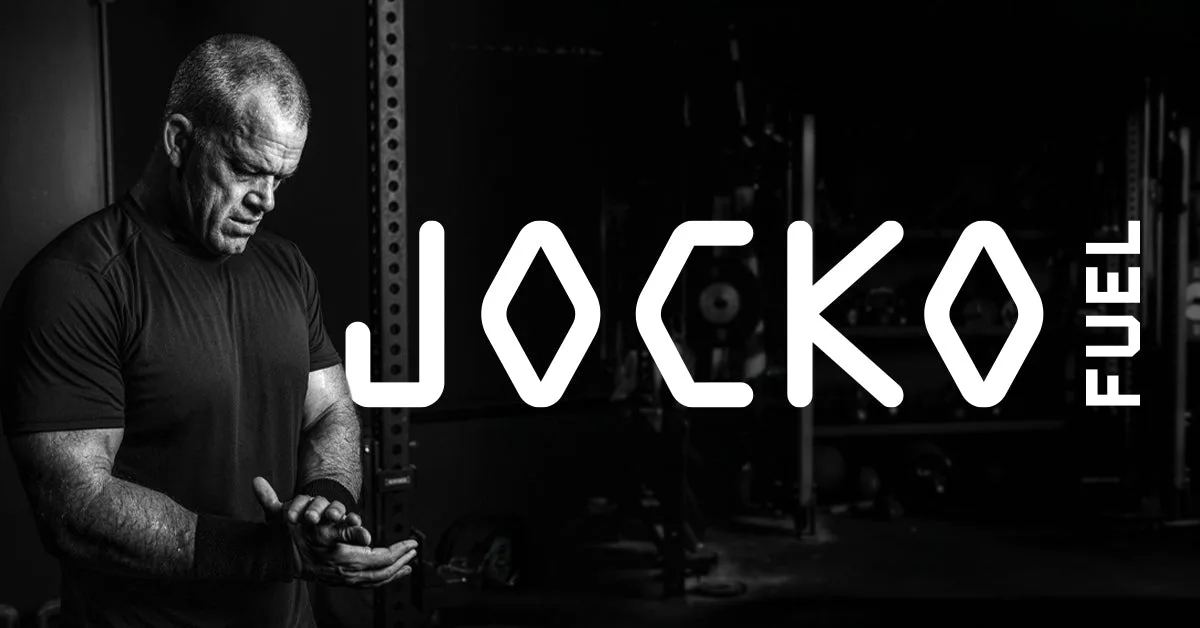 Jocko Willink, founder of Jocko Fuel, in a gym