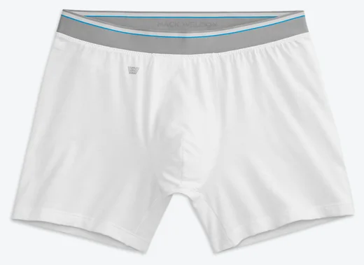 AIRKNITx Cotton boxer brief in Bright White