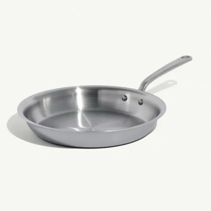 Made In Stainless Clad Frying Pan, 12 inch