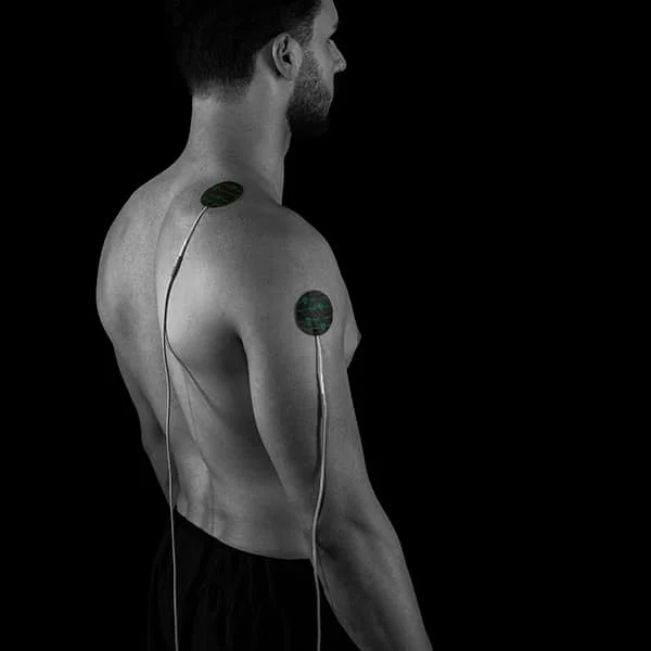 Channel B option one, deltoid and trap placement