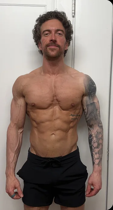 Client Dylan R. after ten weeks