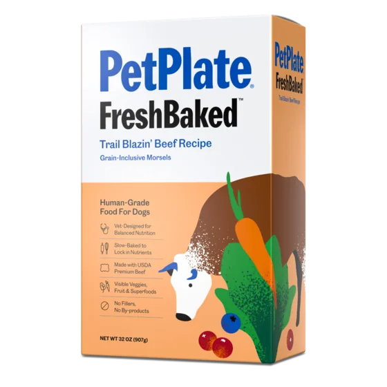 PetPlate FreshBaked Trail Blazin Beef box