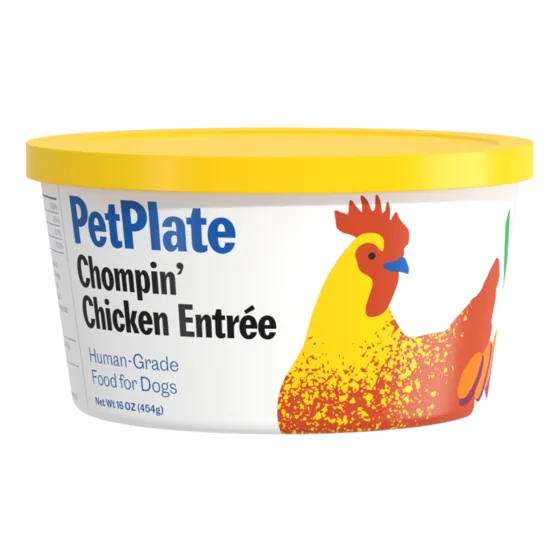 Chompin Chicken container