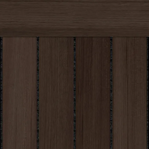Composite Brazilian Walnut breath deck finish swatch from Renu Therapy