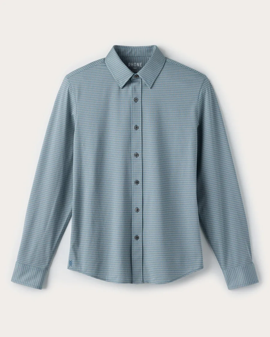 Commuter Shirt photographed flat