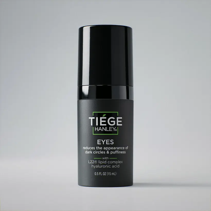 EYES eye cream bottle front label