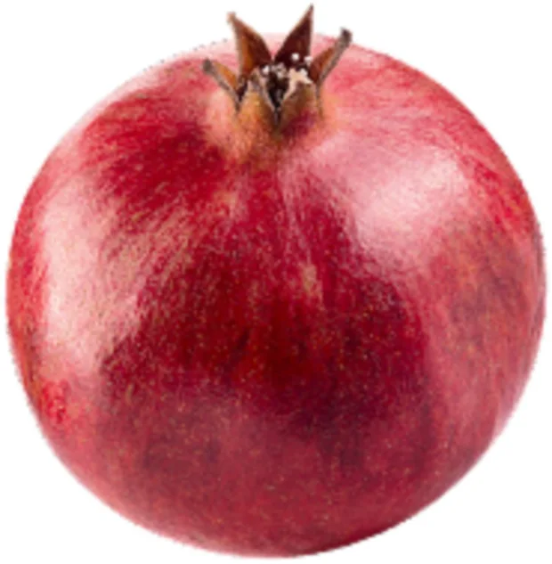 A whole pomegranate