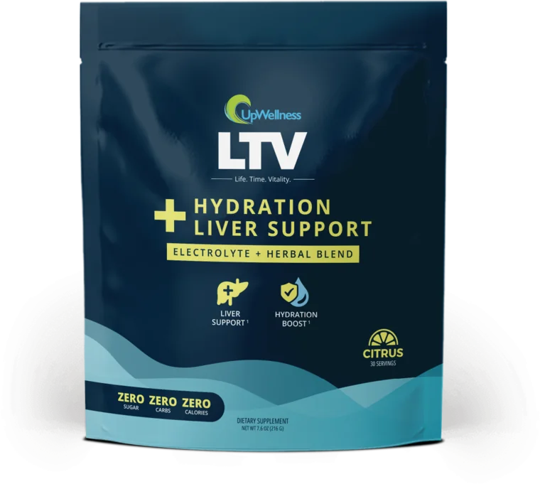 UpWellness LTV Hydration plus Liver Support, citrus flavor